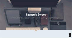 Desktop Screenshot of leoborges.com.br