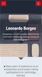Mobile Screenshot of leoborges.com.br